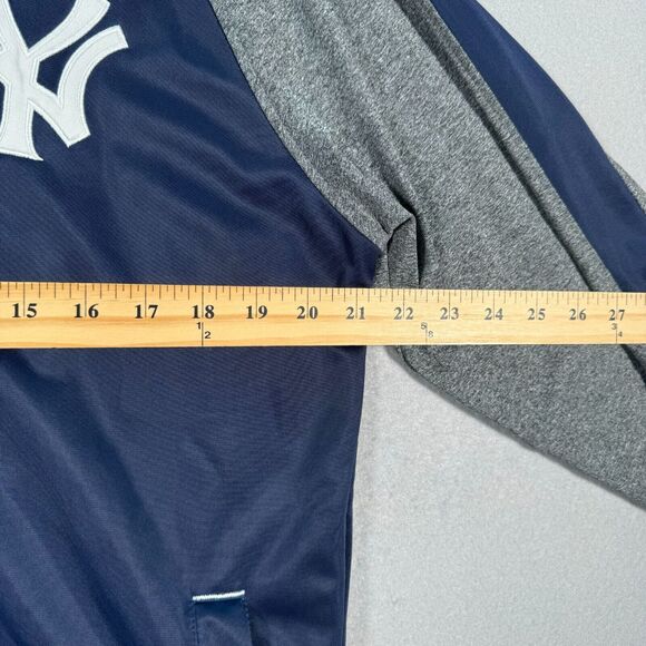 New York Yankees Jacket Adult Medium Blue Gray G-III Carl Banks Baseball MLB - Picture 5 of 10